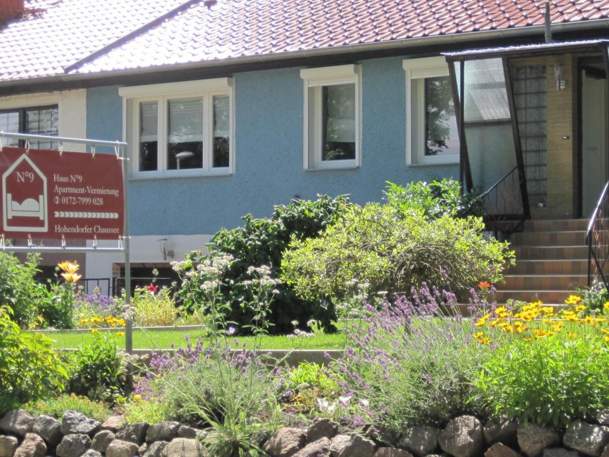 Haus N°9 Daire Hohendorf  Dış mekan fotoğraf