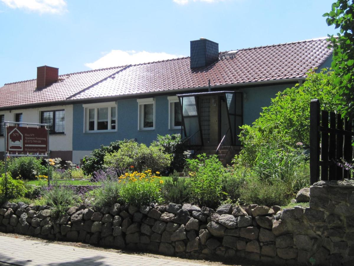 Haus N°9 Daire Hohendorf  Dış mekan fotoğraf
